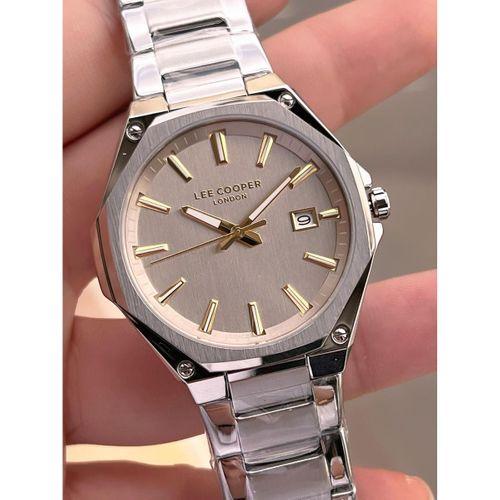 Lee Cooper İtalyan Tasarım Bileklik Hediyeli 2 Yıl Garantili 5 Atm Erkek Kol Saati ELC.08252.360
