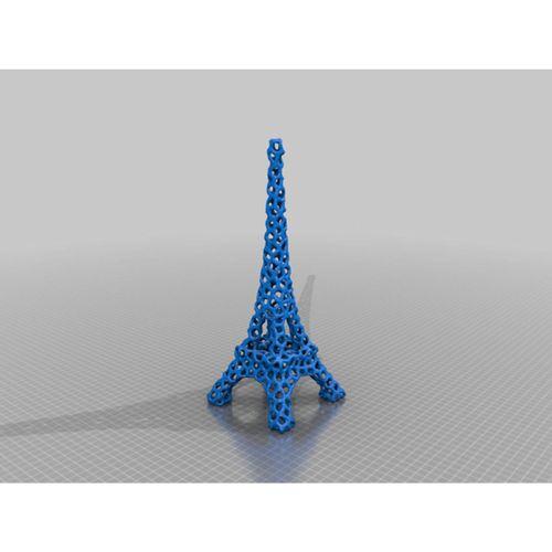 Eyfel Kulesi Voronoi (Bu ürün Sadece Plastik parçadır - Almadan Önce Soru Sorabilirsiniz)