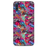 Graffitix (8) Desenli Silikon Kapak Samsung Galaxy A50 Kılıf