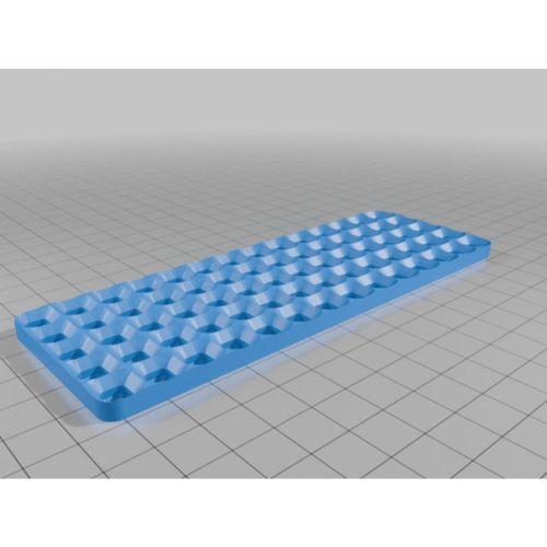 DecFinity 14x5 140mm x 50mm Taban Plakası 3D Baskı (Bu ürün Sadece Plastik parçadır - Almadan Önce Soru Sorabilirsiniz)