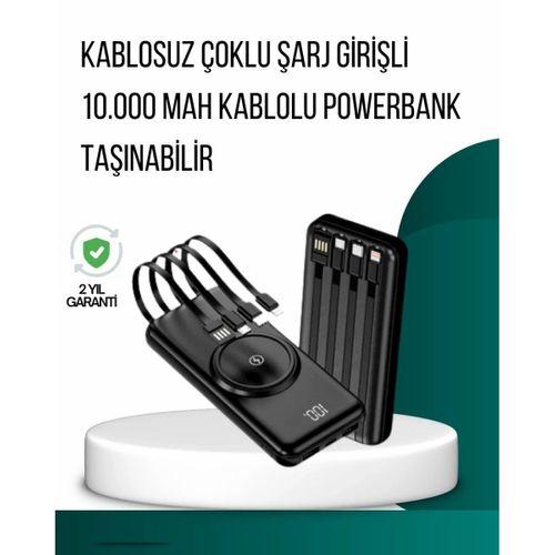 Kompakt Tasarım, Güçlü Performans – 10000mah Kablosuz Powerbank