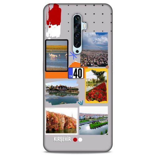 Lopard Oppo Reno 2z Uyumlu Kılıf Şehirli ※ (40) Kırşehir Fit Silikon Kılıf