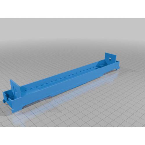HO Ölçek İç Mekanlı Streamline Yolcu Vagonu 3D Baskı (Bu ürün Sadece Plastik parçadır - Almadan Önce Soru Sorabilirsiniz)