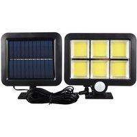 120 Cob Led Solar Panelli 3 Modlu Du Lambası