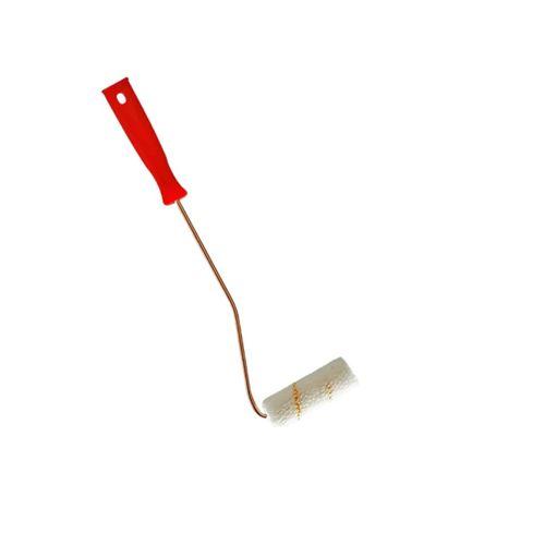 Mini Boya Fırça Seti 10 Cm Rulo Fırça 6 Adet Yedek Rulo Hediyeli Duvar Boyama Atı