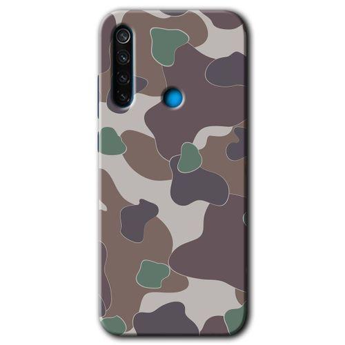 Redmi Note 8 Kılıf HD Desen Baskılı Arka Kapak - Kamuflaj 11