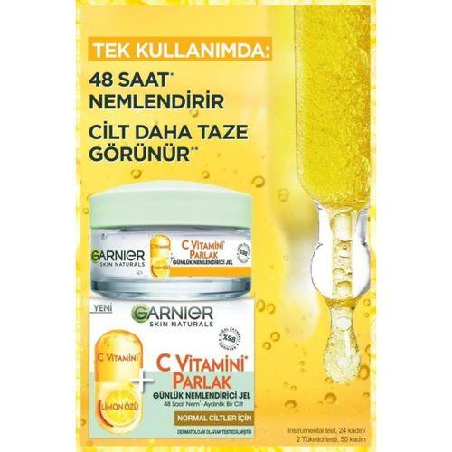 Garnier C Vitamini Parlak Günlük Nemlendirici Jel 50ml