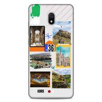 Lopard Xiaomi Redmi 8A Uyumlu Kılıf Şehirli ※ (36) Kars Glitter Kılıf