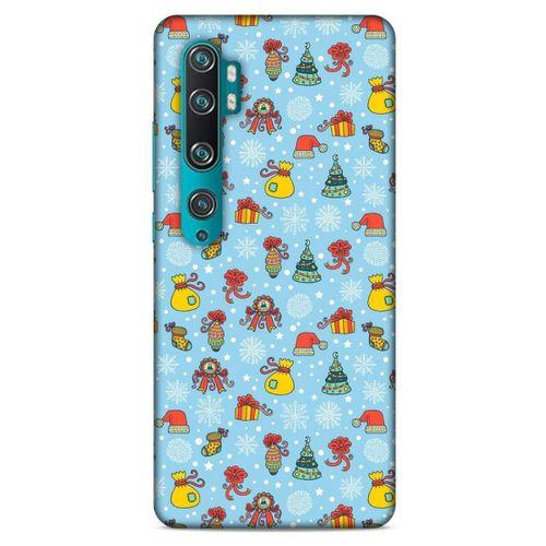 Yılbaşı Süsleri 43 Xiaomi Mi Note 10 Kılıf Silikon Kapak