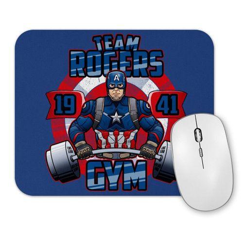 Captain America Team Rogers Mouse Pad
