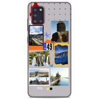 Lopard Samsung Galaxy A31 Uyumlu Kılıf Şehirli ※ (49) Muş Ultra Silikon Kılıf