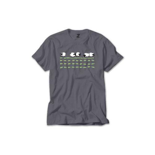 Sleeping Sheep Renkli Tişört Sarı Renkli