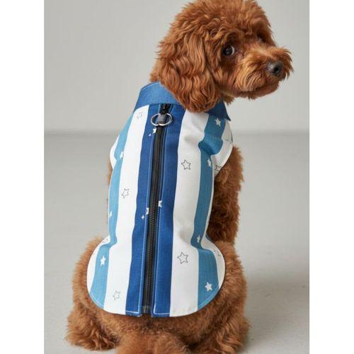 Star Sky Rain Küçük Köpek Yağmurluk Ceket