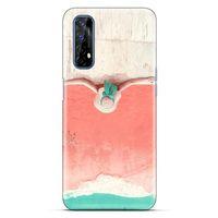 Lopard Oppo Realme 7 Uyumlu Kılıf Manipülasyon ☻ (20) Koruyucu Kılıf Desenli