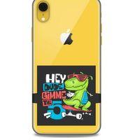 Zoologix (57) Apple iPhone XR Şeffaf Kılıf Silikon Desenli
