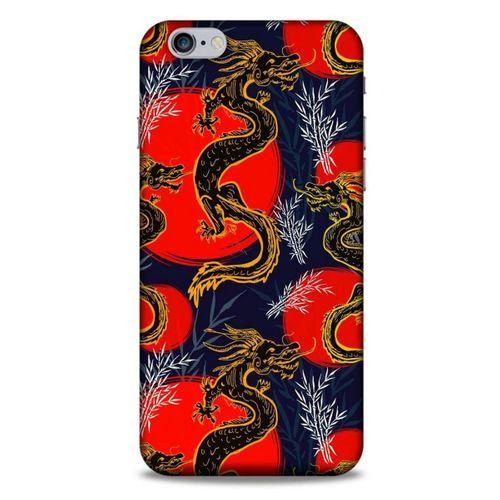 Apple Iphone 6S Plus Kılıf Dragons (30) Silicone Case Ejderha Cizimi