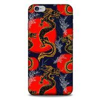 Apple Iphone 6S Plus Kılıf Dragons (30) Silicone Case Ejderha Cizimi