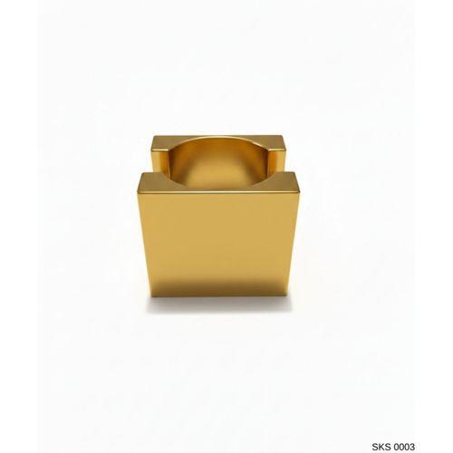 Gold Harf Şeklinde Mini Dekoratif Saksı Kişiye Özel Baş Harf Tasarım Masaüstü Ofis Dekoru