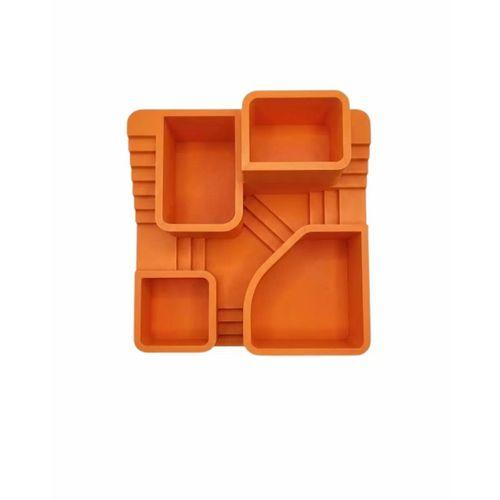 3d Baskı Çoklu Kaktüs Ve Sukulent Saksı Seti Şık Tasarım Dekoratif Bitki Düzenleyici