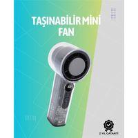 Mini El Fanı | 3000mah Pil | Type-c Şarj Girişi | Kompakt Ve Hafif Tasarım