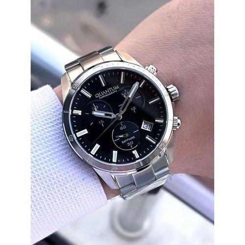 Quantum Sapphire Cam Çelik Kordon İç Kadran Fonksiyonları Aktif 10 Atm Erkek Kol Saati EPWG1159.350