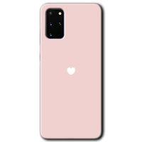 Galaxy S20 Plus Kılıf HD Desen Baskılı Arka Kapak - Sade Kalp