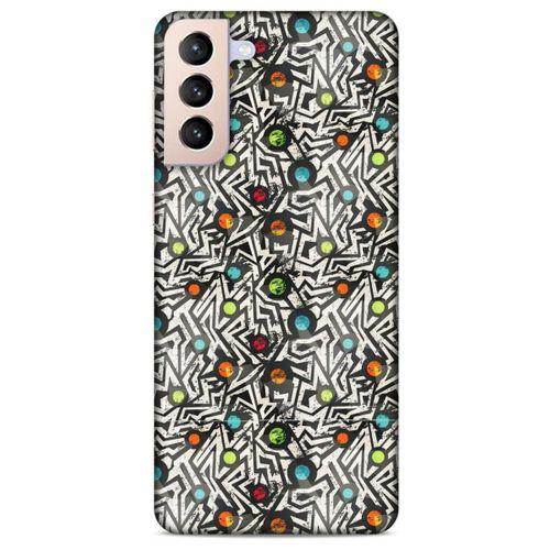 Lopard Samsung Galaxy S21 Plus Uyumlu Kılıf Geometrix (55) Koruma Kabı