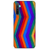 Lopard Oppo Realme 6i Uyumlu Kılıf Wood'X (25) Antişok Kapak Baskılı