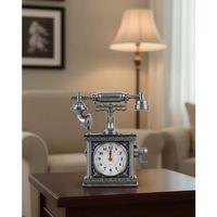 Nostaljik Telefon Tasarımlı Masa Saati Yüksek Sesli Alarm