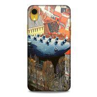 Apple iPhone XR Kılıf Dünya Mimarisi (32) Soft Silikon Kılıf Kunsthaus Müzesi Avusturya