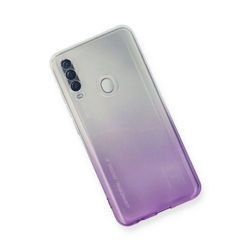 Newface General Mobile GM 20 Pro Kılıf Lüx Çift Renkli Silikon - Mor