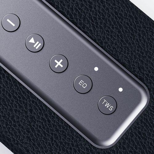 Lenyes S875 Elegance Serisi RGB Işıklı Taşınabilir Su Geçirmez TWS Bluetooth Hoparlör v5.3 40W
