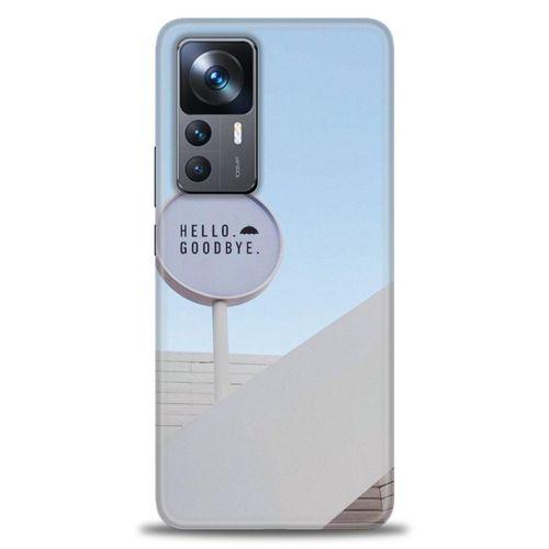 Xiaomi Mi 12T Kılıf HD Baskılı Kılıf - Hello GoodBye + Tam Ekran Koruyucu