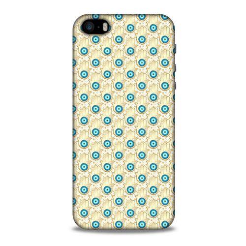 Nazarium (8) Desenli Silikon Kapak Apple Iphone 5S Kılıf