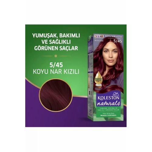 Naturals Saç Boyası Koyu Nar Kızılı 5/45