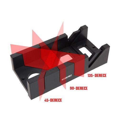 WORKPRO WP215029 300mm 45/90/135° Profesyonel Şevli/Gönye Kutusu (Testere Dahil Değildir)