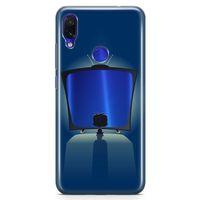 Xiaomi Redmi Note 7 Pro Kılıf Led Tv Retro Arka Kapak Koruma Desenli Full Koruyucu