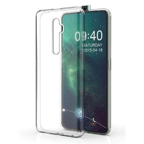 Oppo Reno 2Z Süper Silikon Şeffaf Telefon Kılıfı