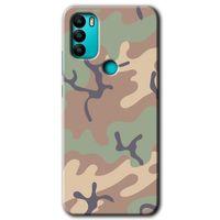 Potkal Hediye Fabrikası General Mobile GM 21 Plus Kılıf HD Desen Baskılı Arka Kapak - Kamuflaj 29