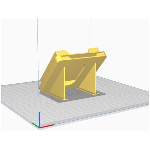 Alt Bölmeli 45 Derece Post-it Tutucu 3D Baskı