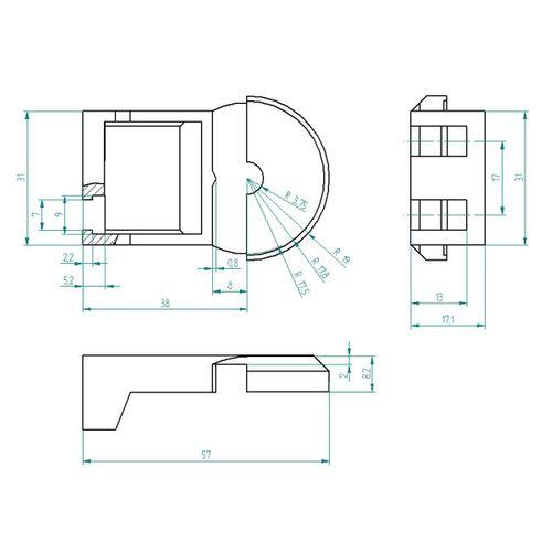 IKEA Roller Kör Braket Montajı'nın Değiştirilmesi - 3714413