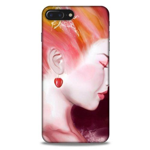 Apple Iphone 8 Plus Uyumlu Kılıf Pembe Delisi (26) Tpu Silikon Kılıf Kiraz