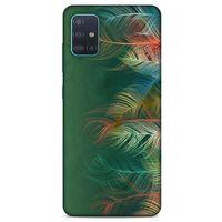 Samsung Galaxy A51 Kılıf Desenli Özel Seri Tüyler (31) TPU Kılıf