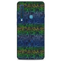 Samsung Galaxy A9 2018 Kılıf Desenli Özel Seri Tüyler (44) Tough Armor Kılıf