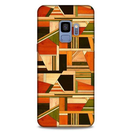 Lopard Samsung Galaxy S9 Uyumlu Kılıf Wood'X (45) Liquid Air Kılıf Baskılı