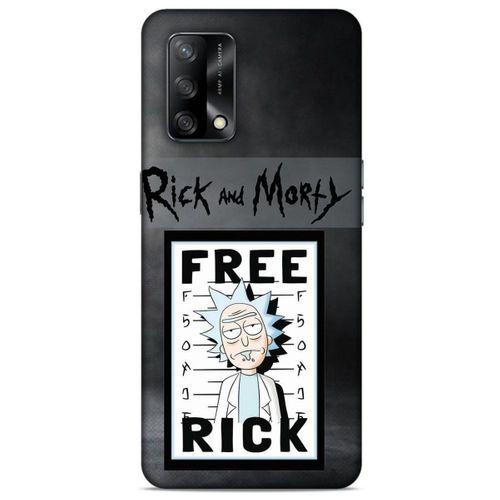 Oppo A74 4G Uyumlu Kılıf Rick And Morty (6) Silikon Kılıf Original Jerry