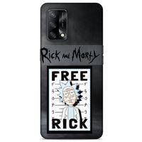 Oppo A74 4G Uyumlu Kılıf Rick And Morty (6) Silikon Kılıf Original Jerry