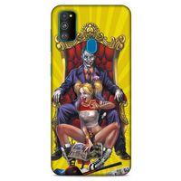 Samsung Galaxy M30s Uyumlu Kılıf Harley Quinn (36) Glitter Kılıf Lavanta mor