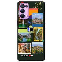 Lopard Oppo Reno 5 Pro 5G Uyumlu Kılıf Şehirli ※ (10) Balıkesir Full Koruma Kılıfı