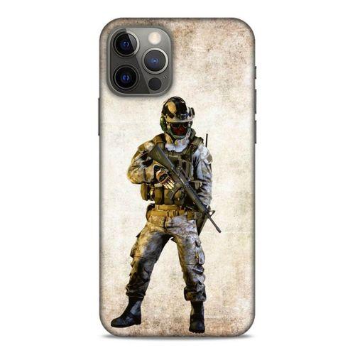 Lopard Apple iPhone 12 Pro Uyumlu Kılıf GameX (21) Koruyucu Kapak Soldier